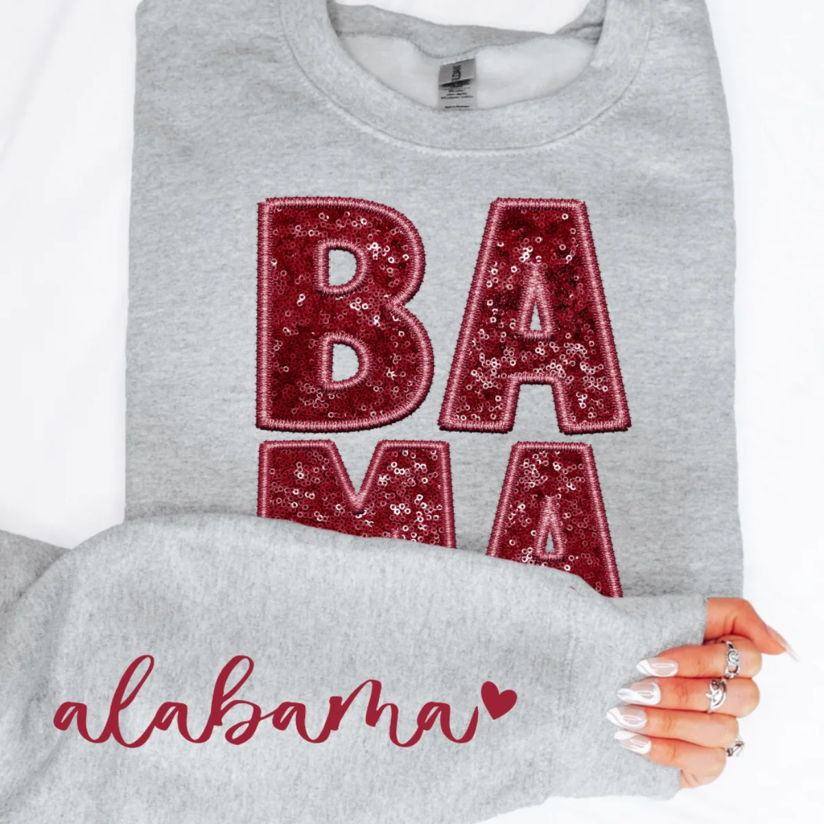 Bama Faux sequin DTF TRANSFER