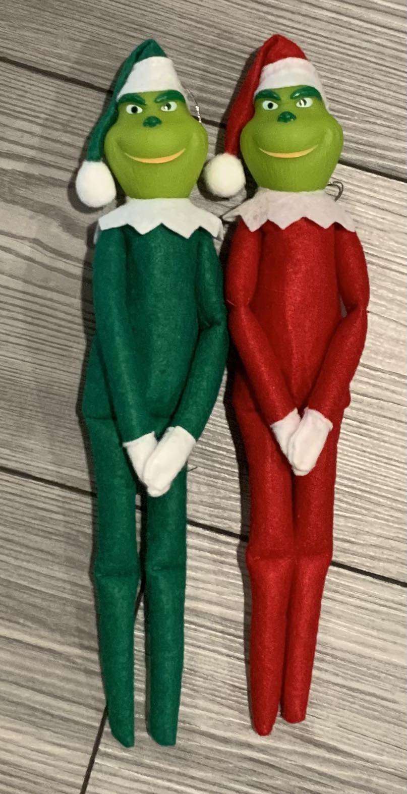 Grinch elf on the shelf