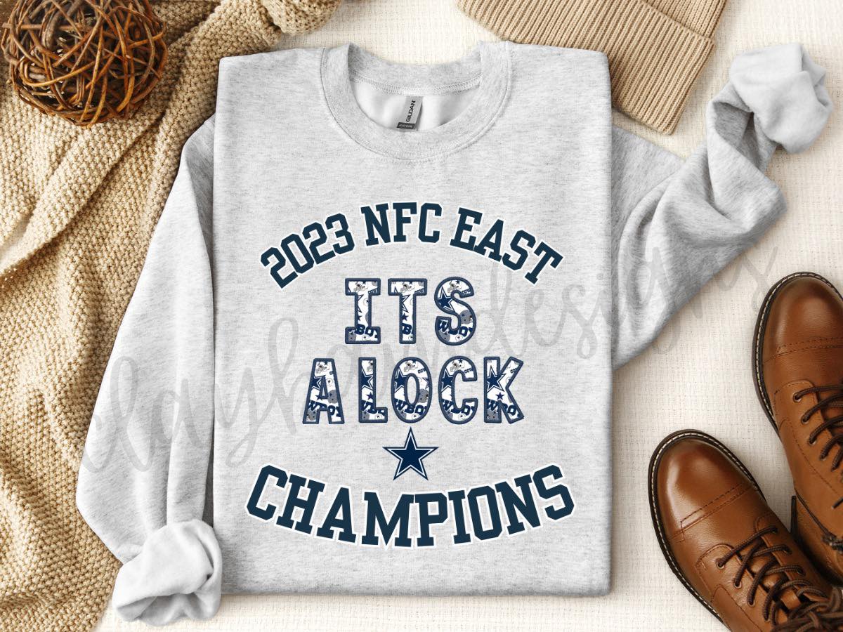 Cowboys Its a lock with pattern TRANSFER