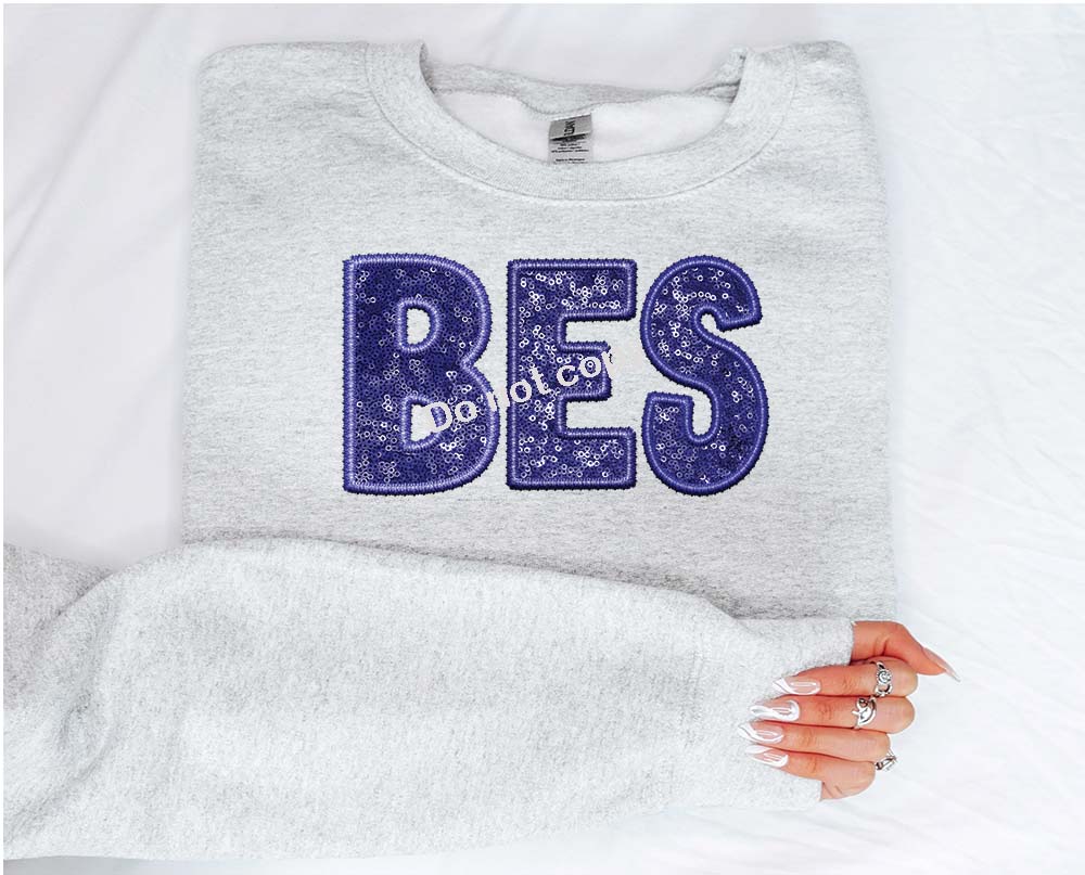 BES Faux sequin DTF TRANSFER