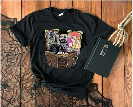 Halloween Binx with book DTF Transfer