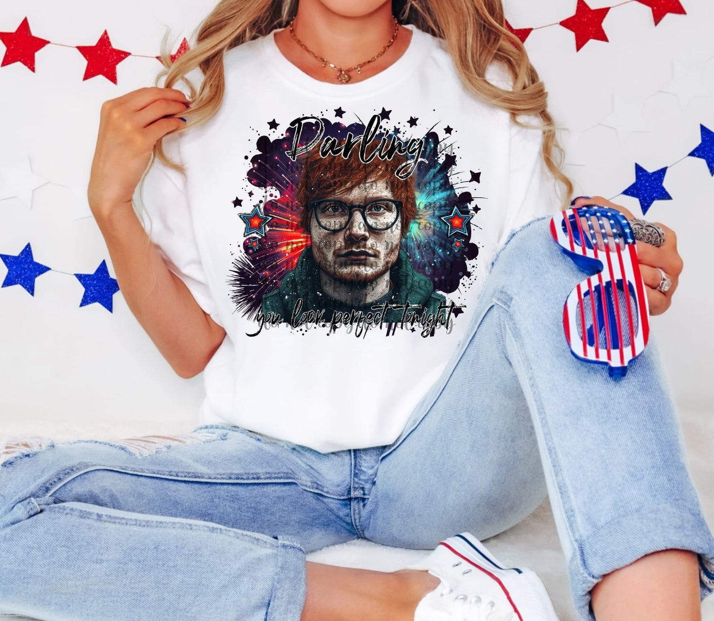 4th of July Horror Darling DTF Transfer
