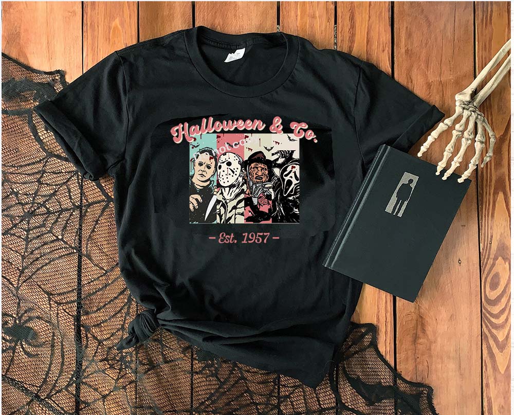 Halloween and co DTF Transfer