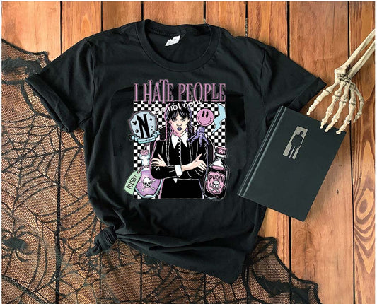 Halloween I hate people DTF Transfer
