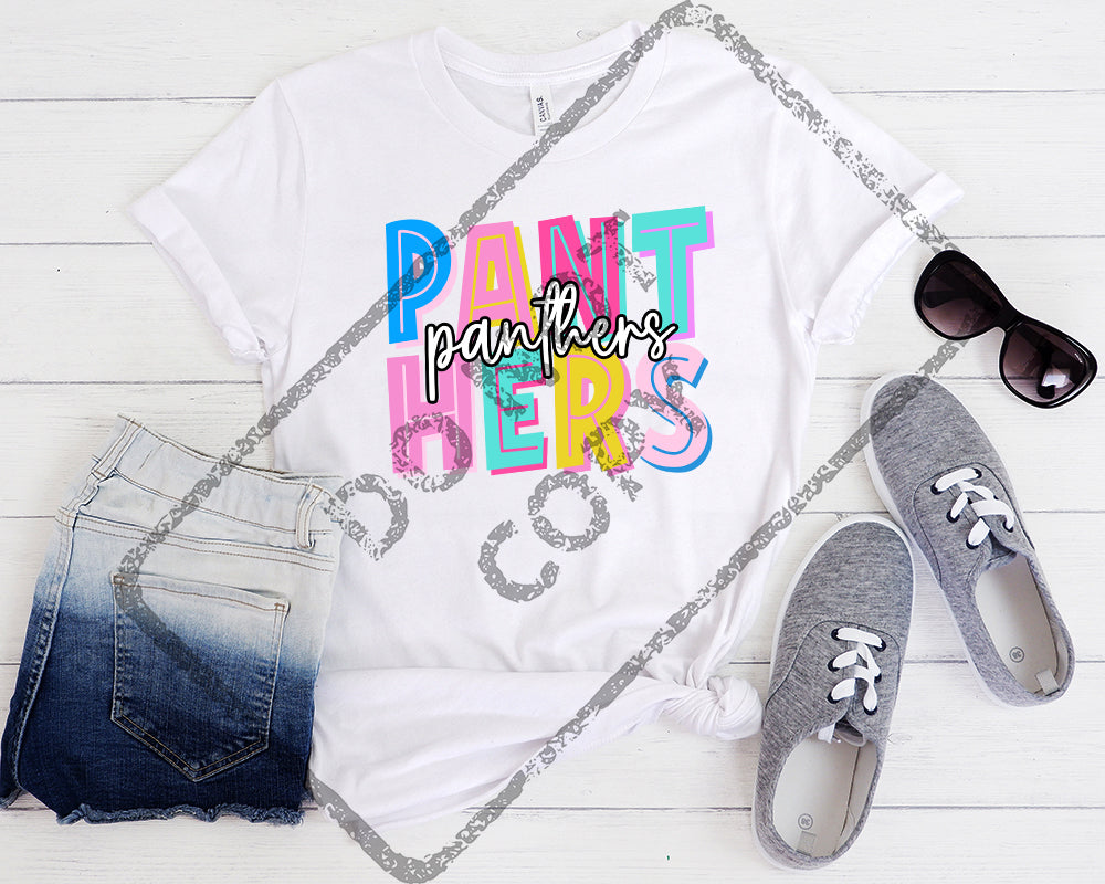 Script and Block School PANT HERS DTF Transfer DTF Transfer