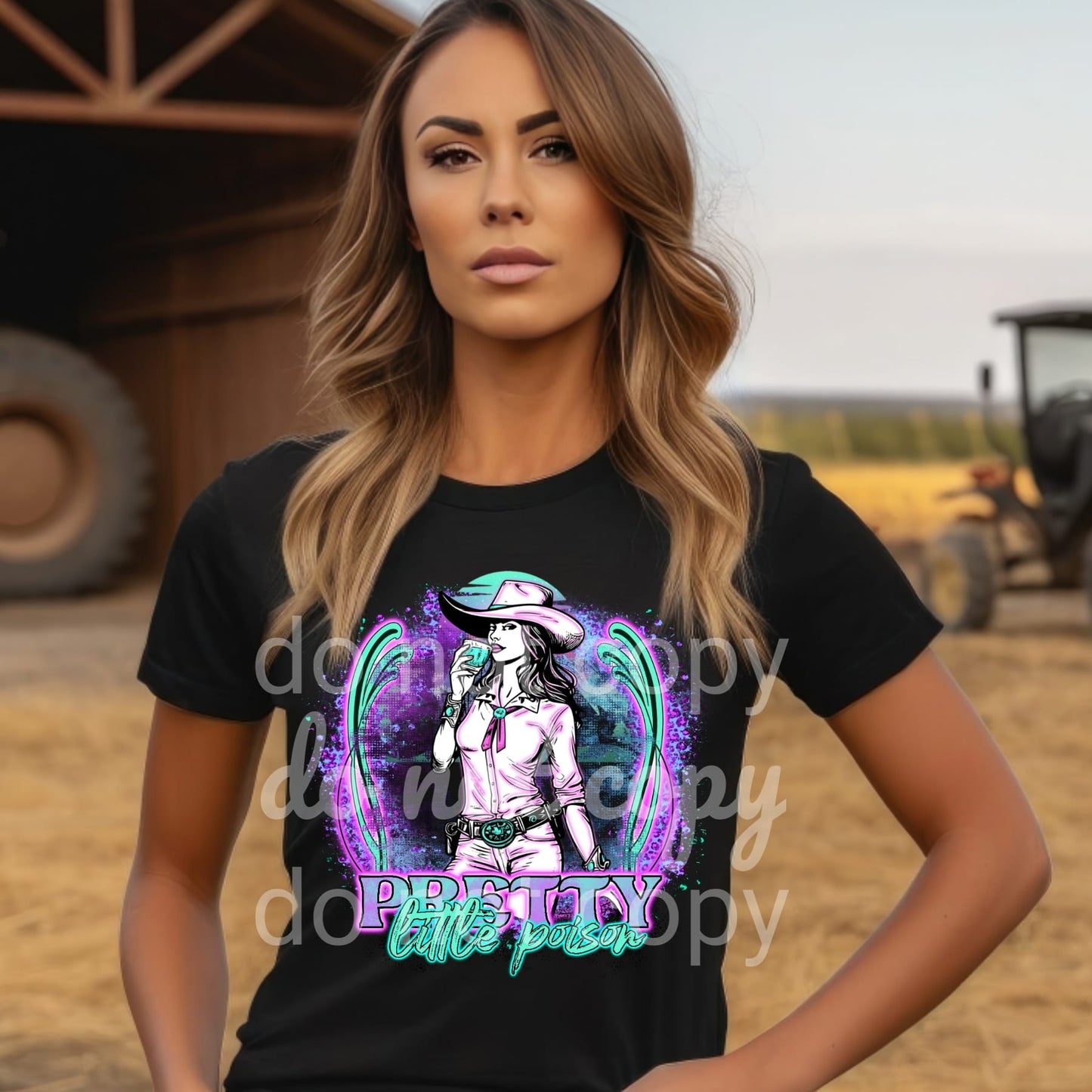 Halloween pretty little poison DTF Transfer