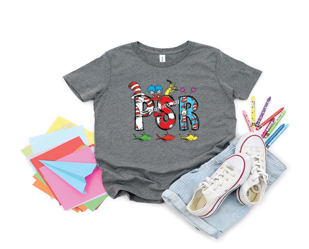 Dr Seuss font PSR DTF TRANSFER