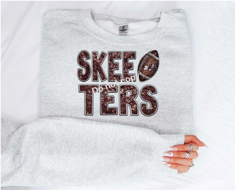 Skeeters Faux sequin DTF TRANSFER