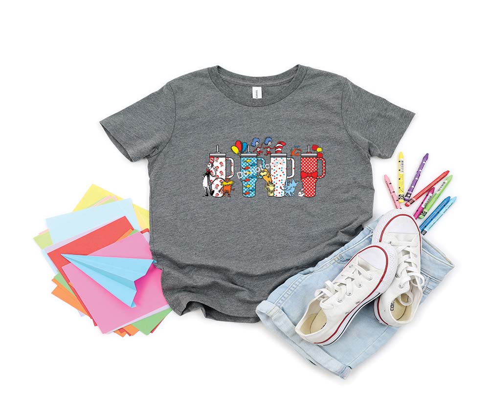 Dr Seuss Cups DTF TRANSFER