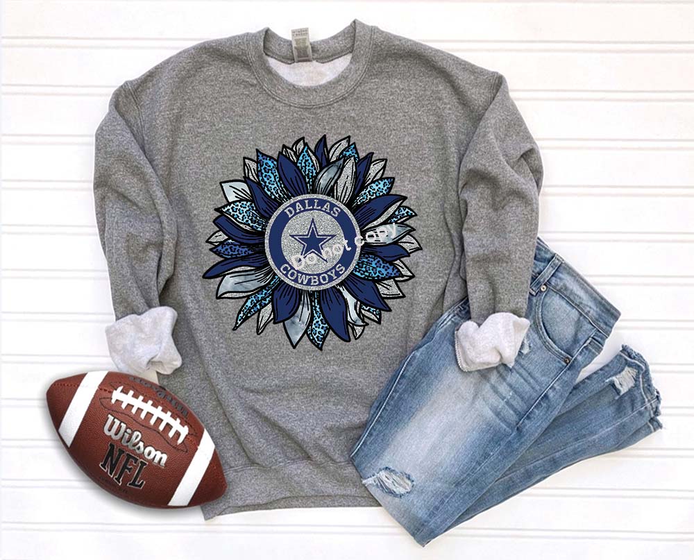 Cowboys Sunflower DTF TRANSFER