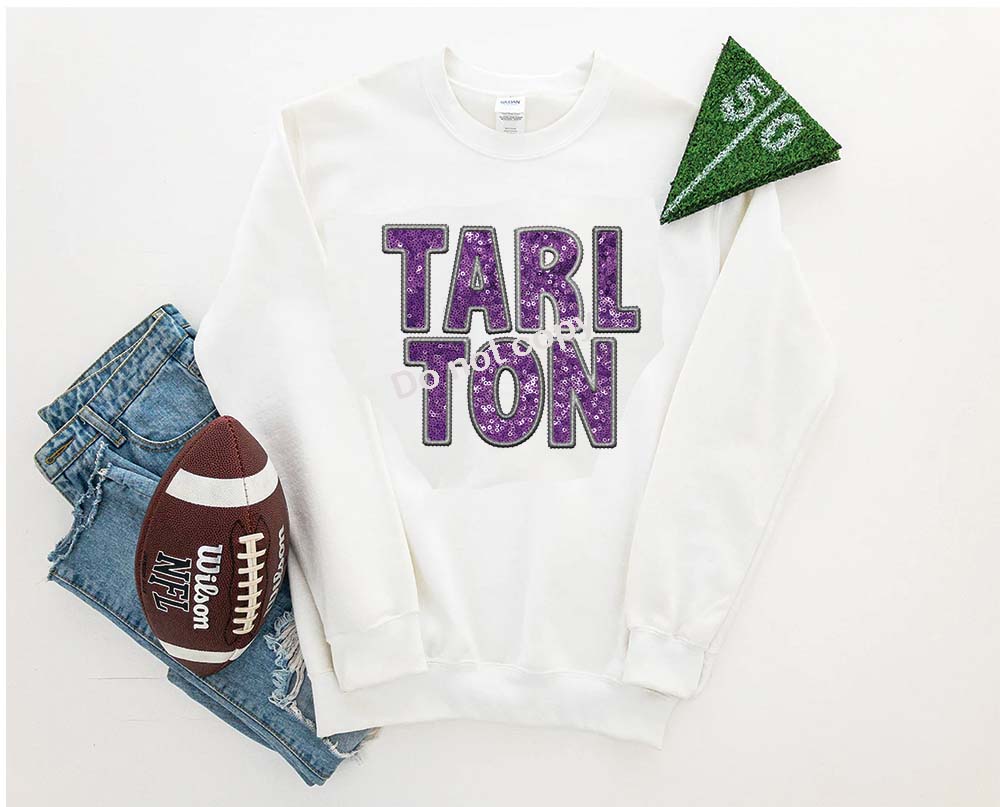 Tarlton Faux sequin DTF TRANSFER