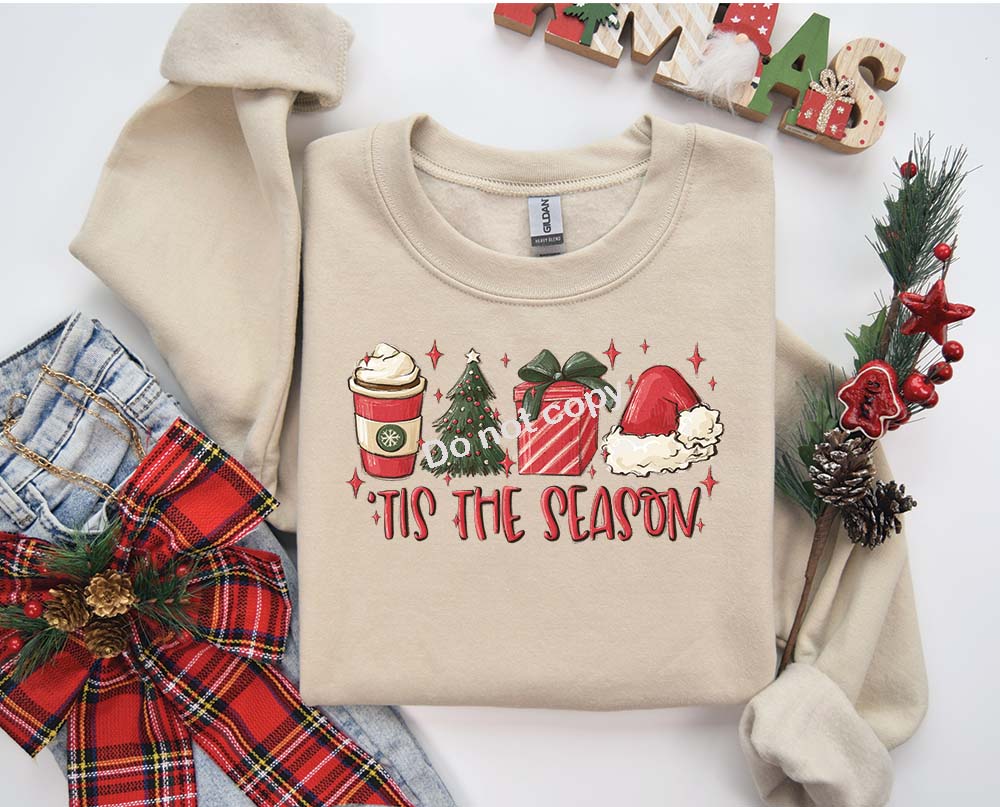 Christmas tis the season DTF Transfer