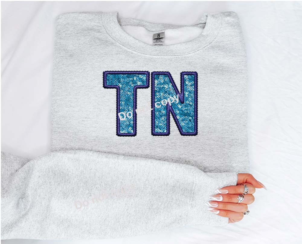 TN Faux sequin DTF TRANSFER
