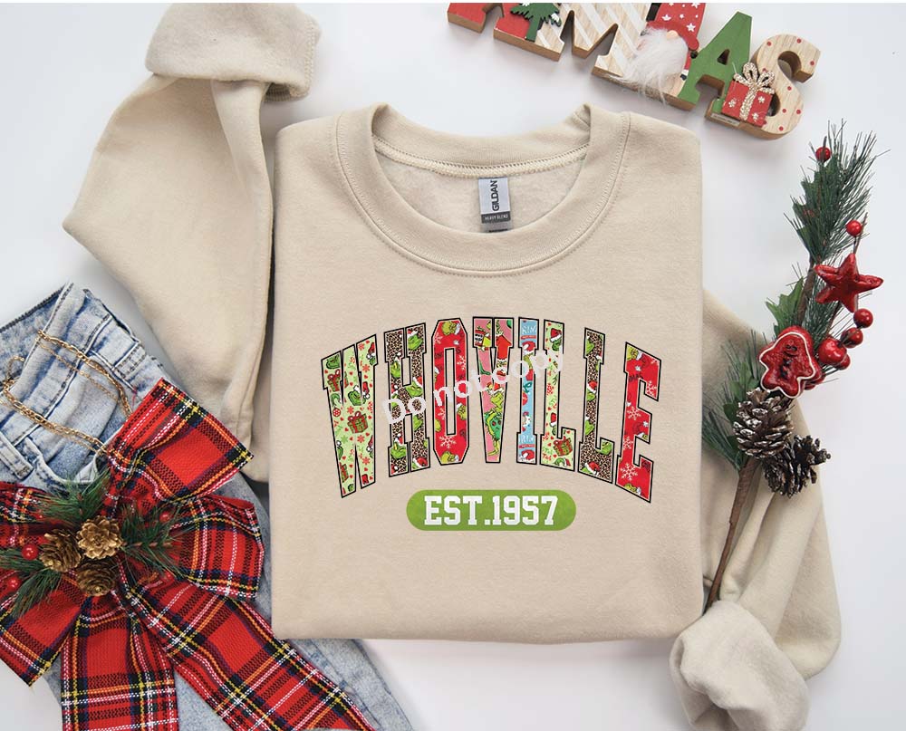 Christmas Whoville DTF Transfer