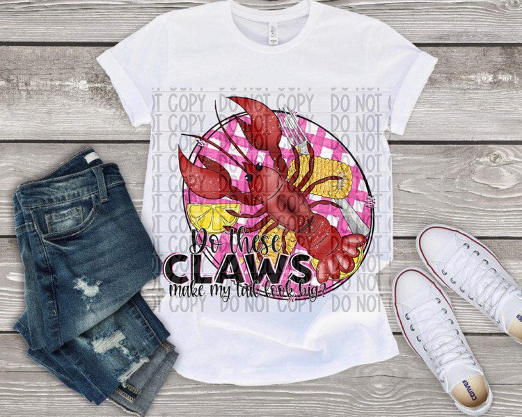 Do these claws DTF TRANSFER