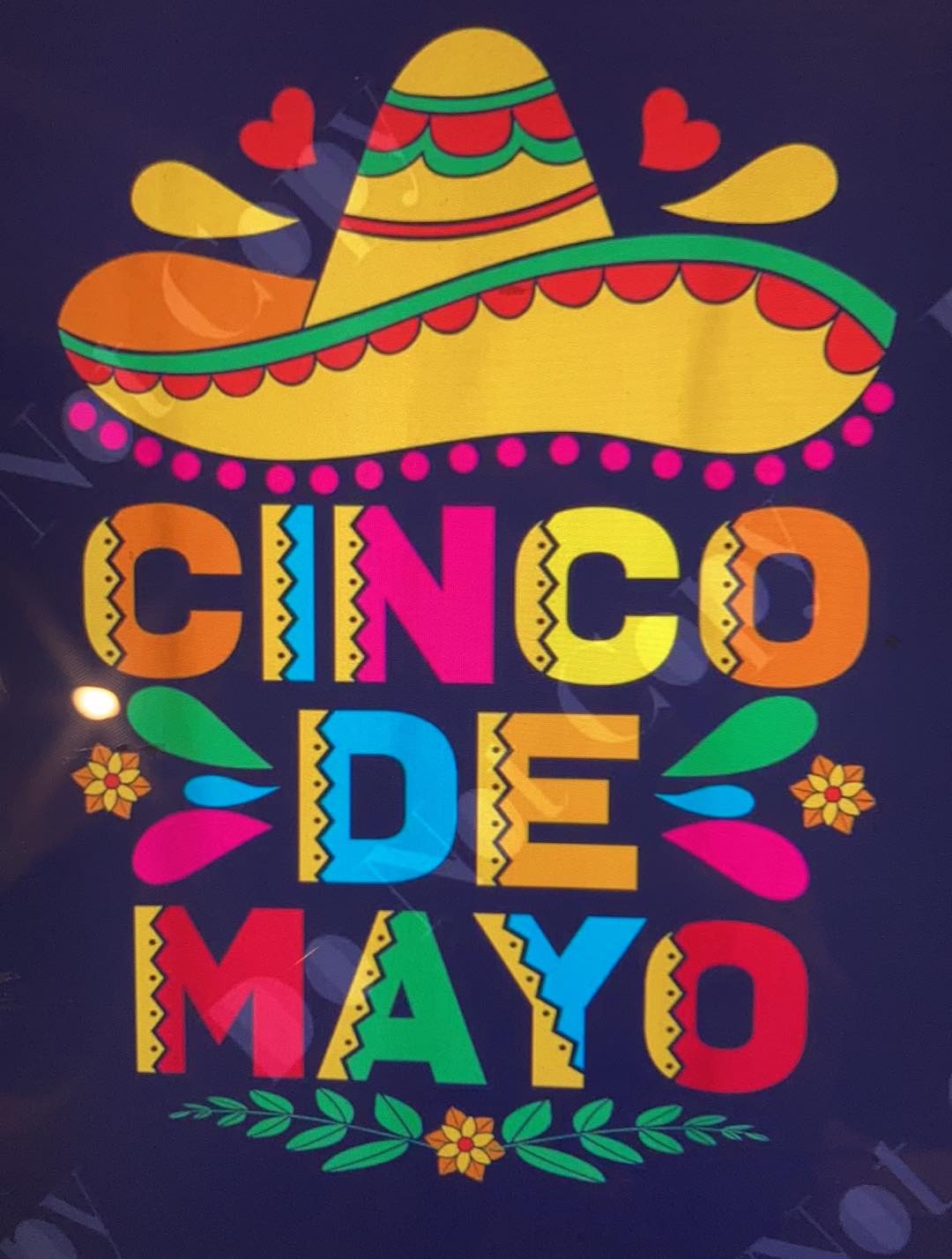 Cinco De mayo DTF Transfer