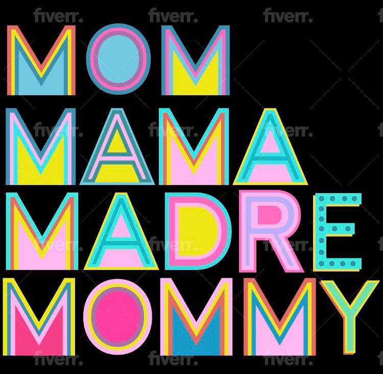 Mom Mama Madre Mommy DTF TRANSFER