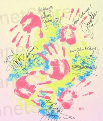 New kids on the block handprints DTF Transfer
