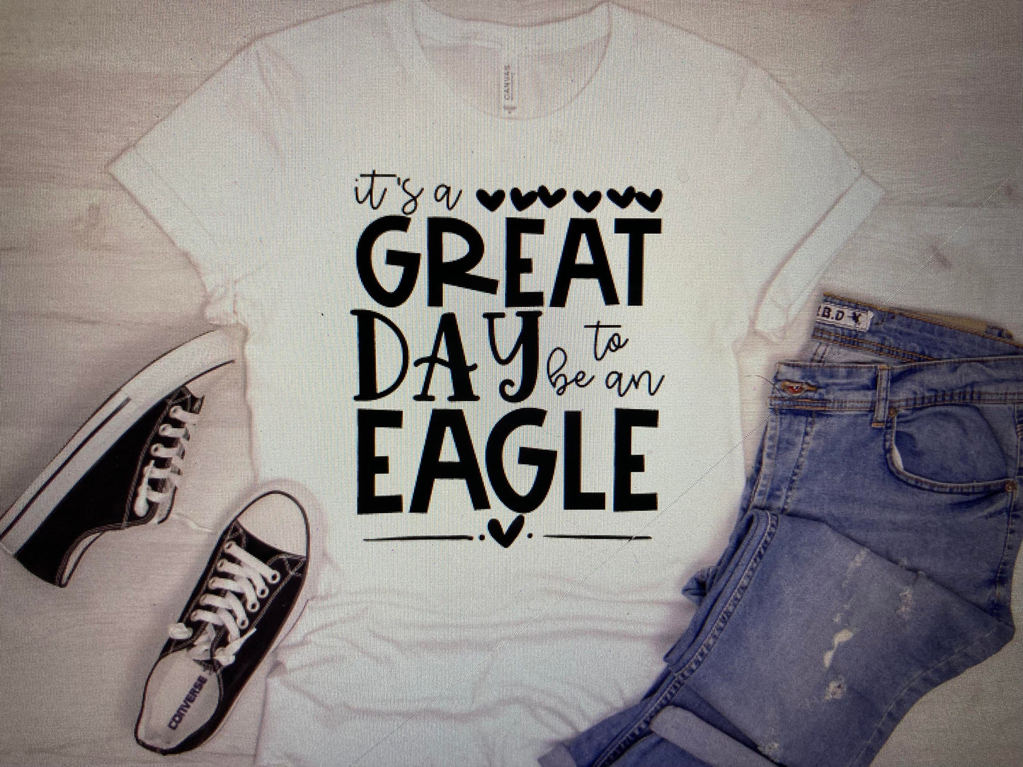 Mascot Its a great day to be a Eagle DTF Transfer