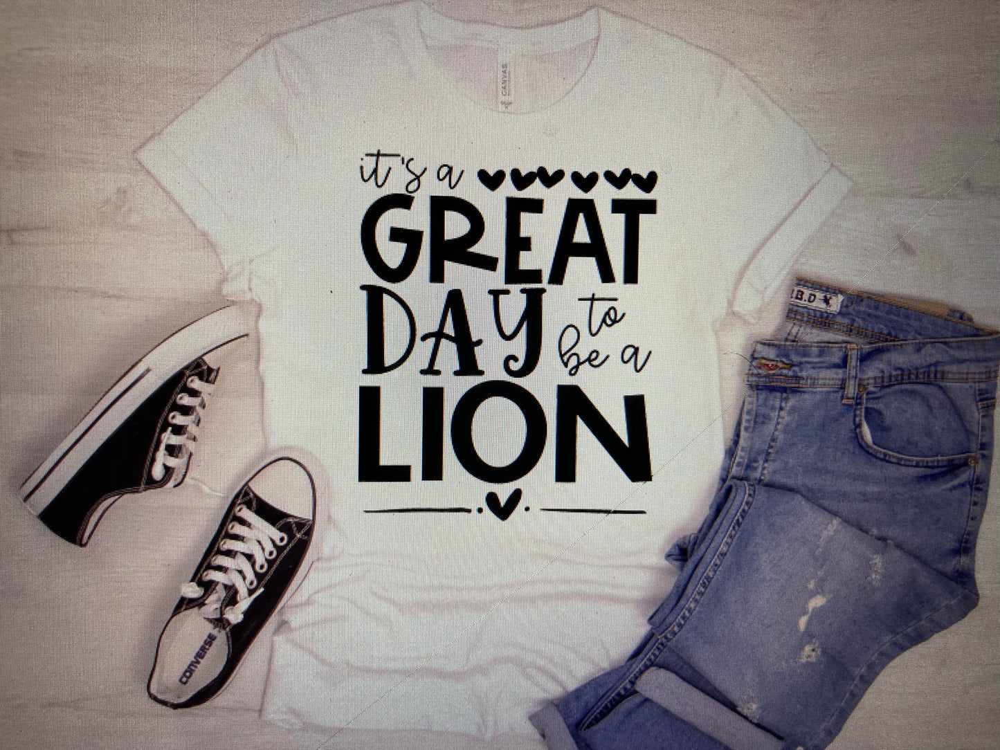 Mascot Its a great day to be a Lion DTF Transfer