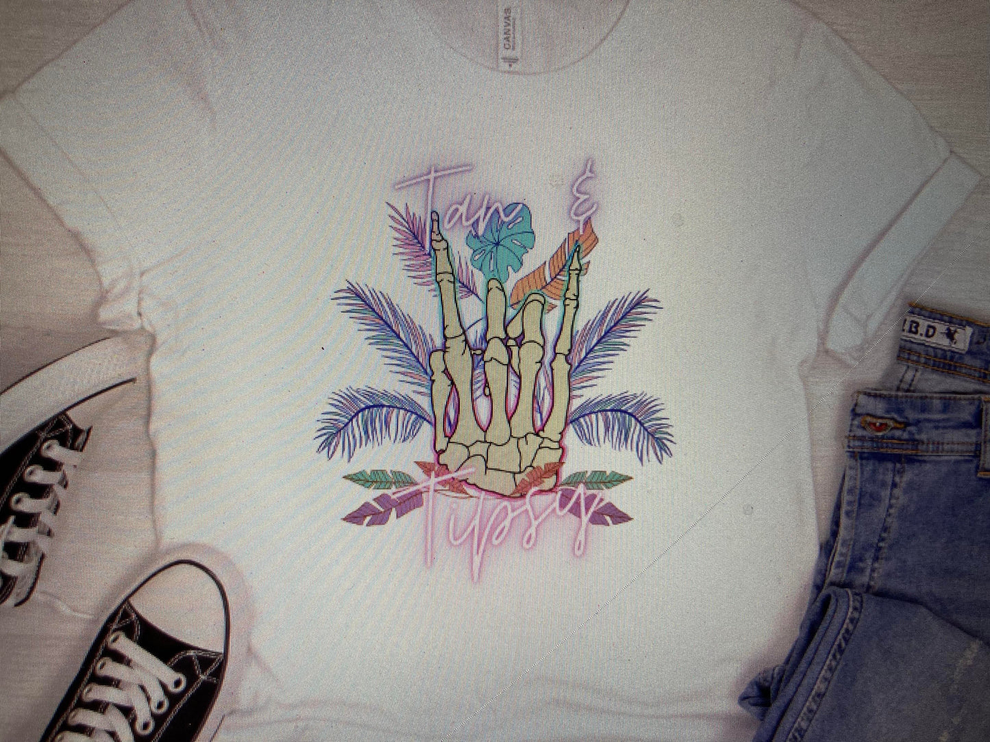 Summer Tan and Tipsy DTF Transfer