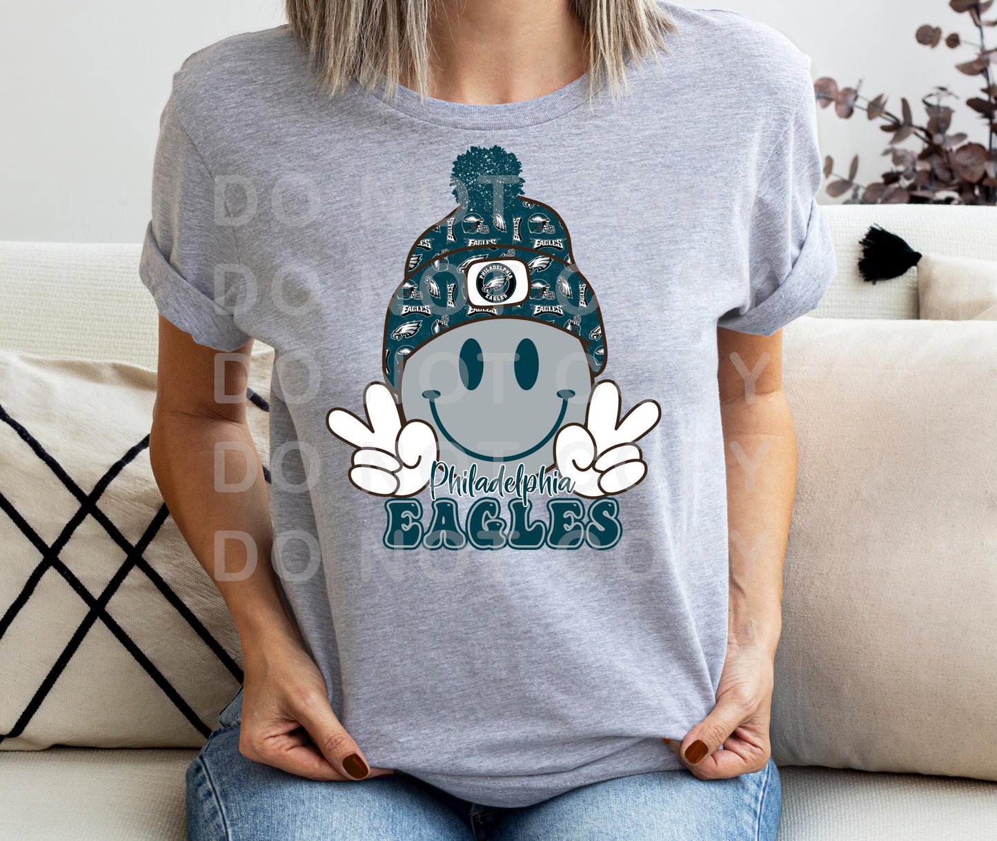 Smiley Eagles DTF TRANSFER