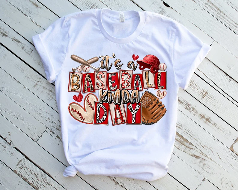 Baseball Kinda of day DTF Transfer