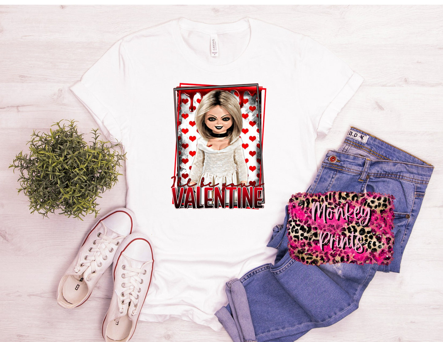 Bride of Chucky- Ill be your Valentine DTF TRANSFER