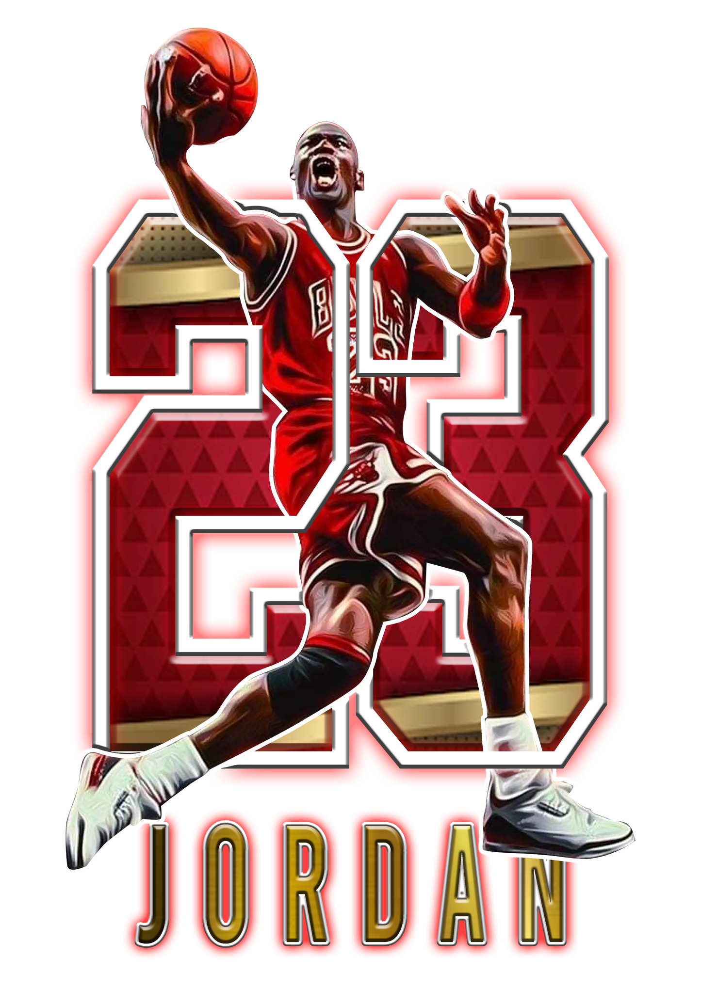 Jordan 23 DTF Transfer