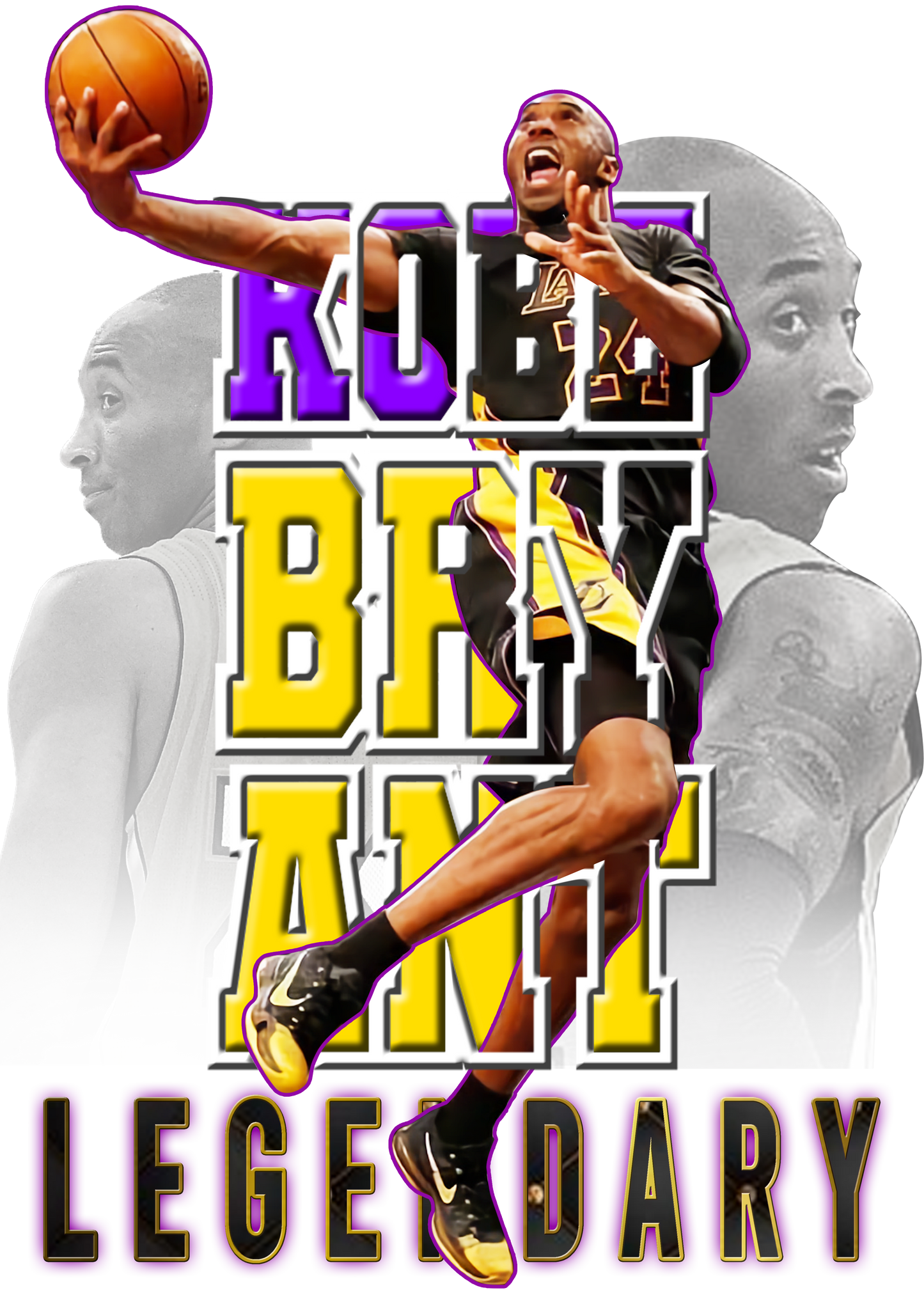 Kobe Legendary DTF Transfer