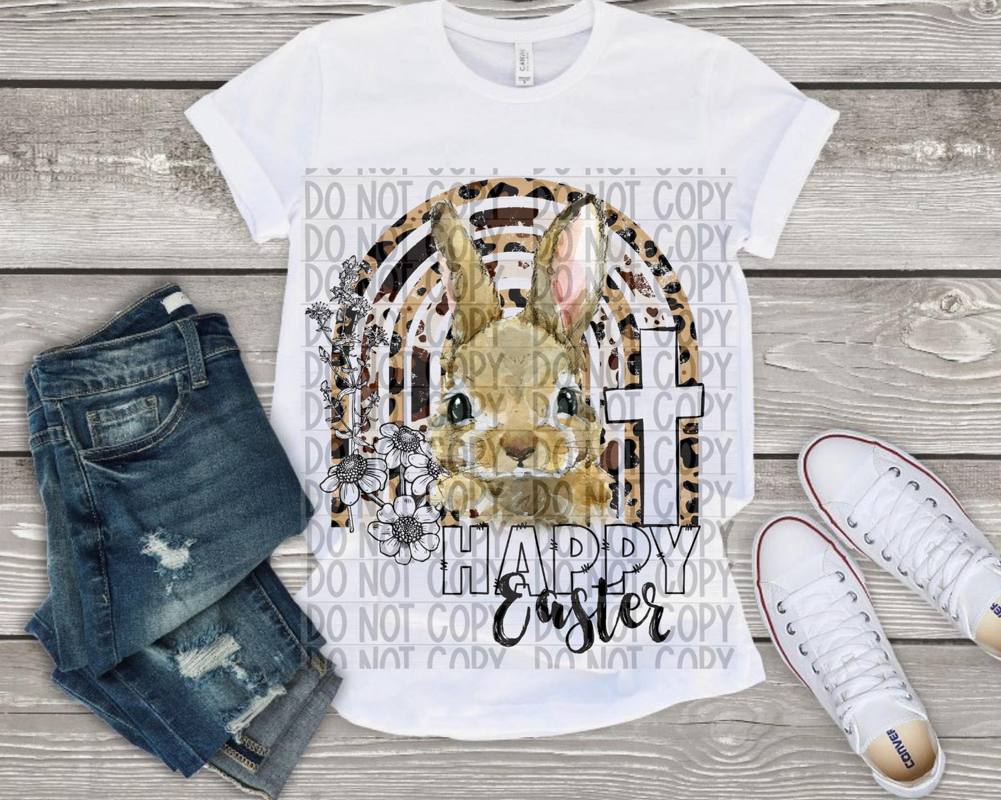 Happy Easter DTF TRANSFER