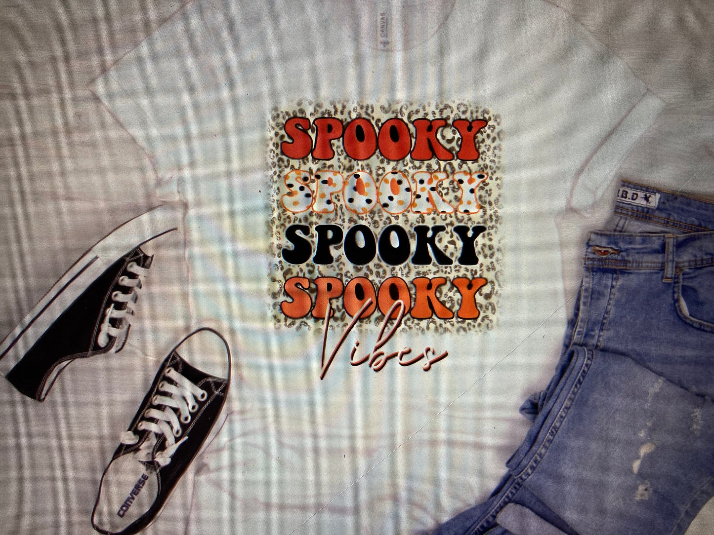 Halloween Spooky Vibes DTF Transfer
