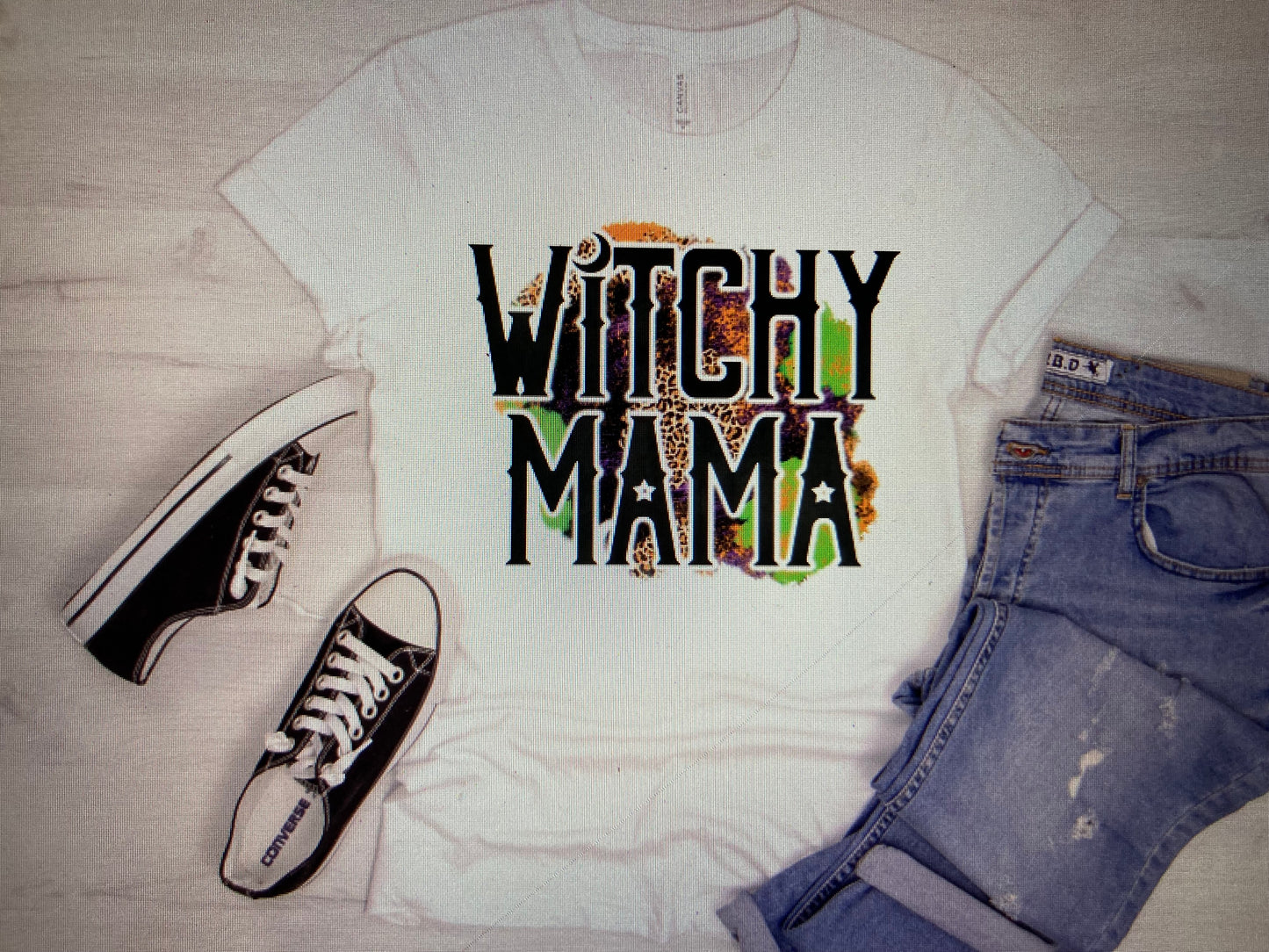 Halloween Witchy Mama DTF Transfer