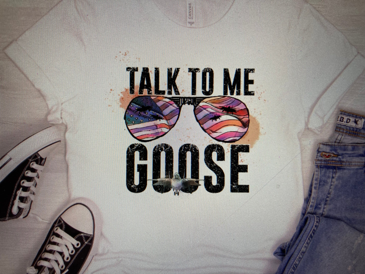 Top G Talk to me goose DTF Transfer