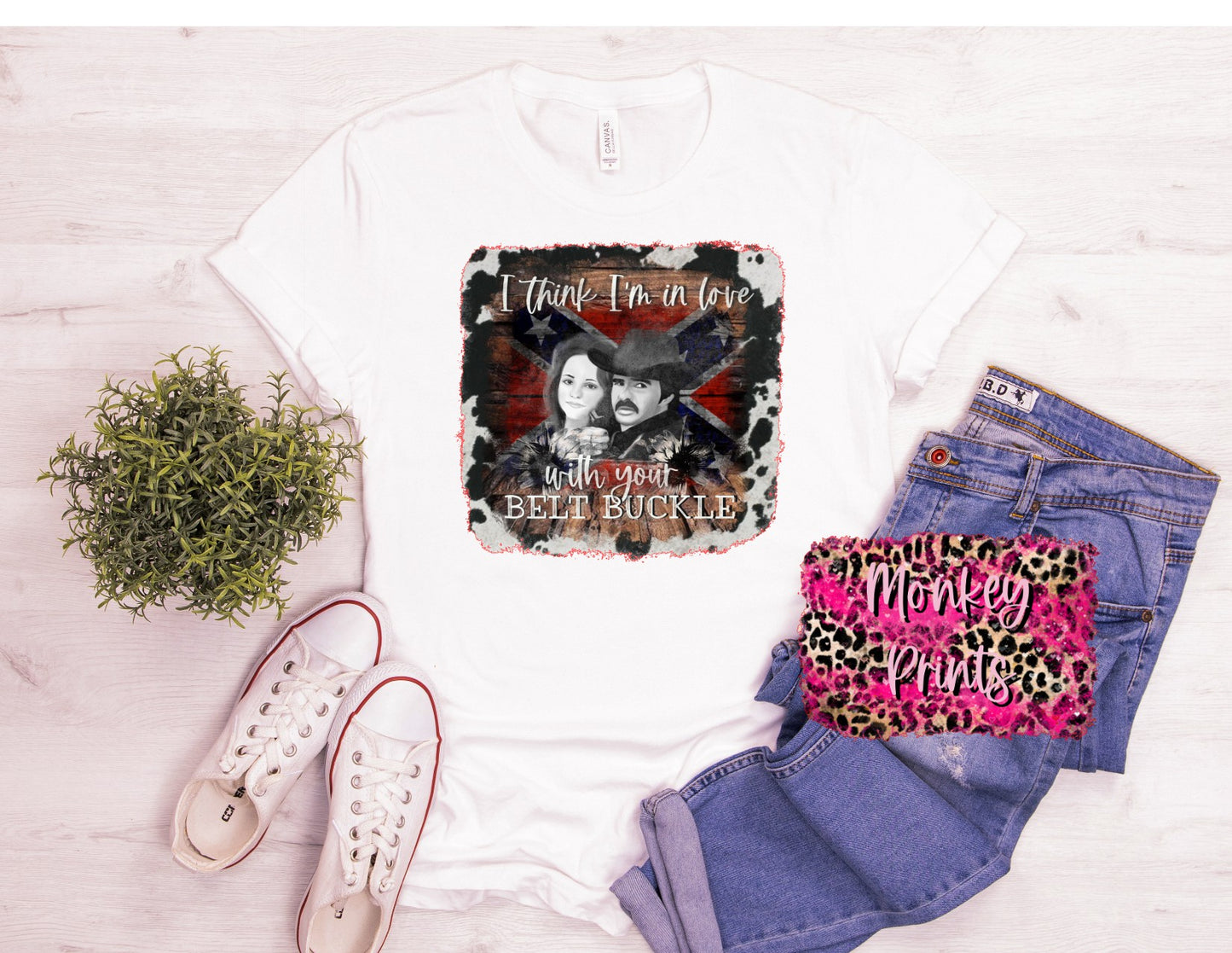 I think I Iove your beltbuckle DTF TRANSFER