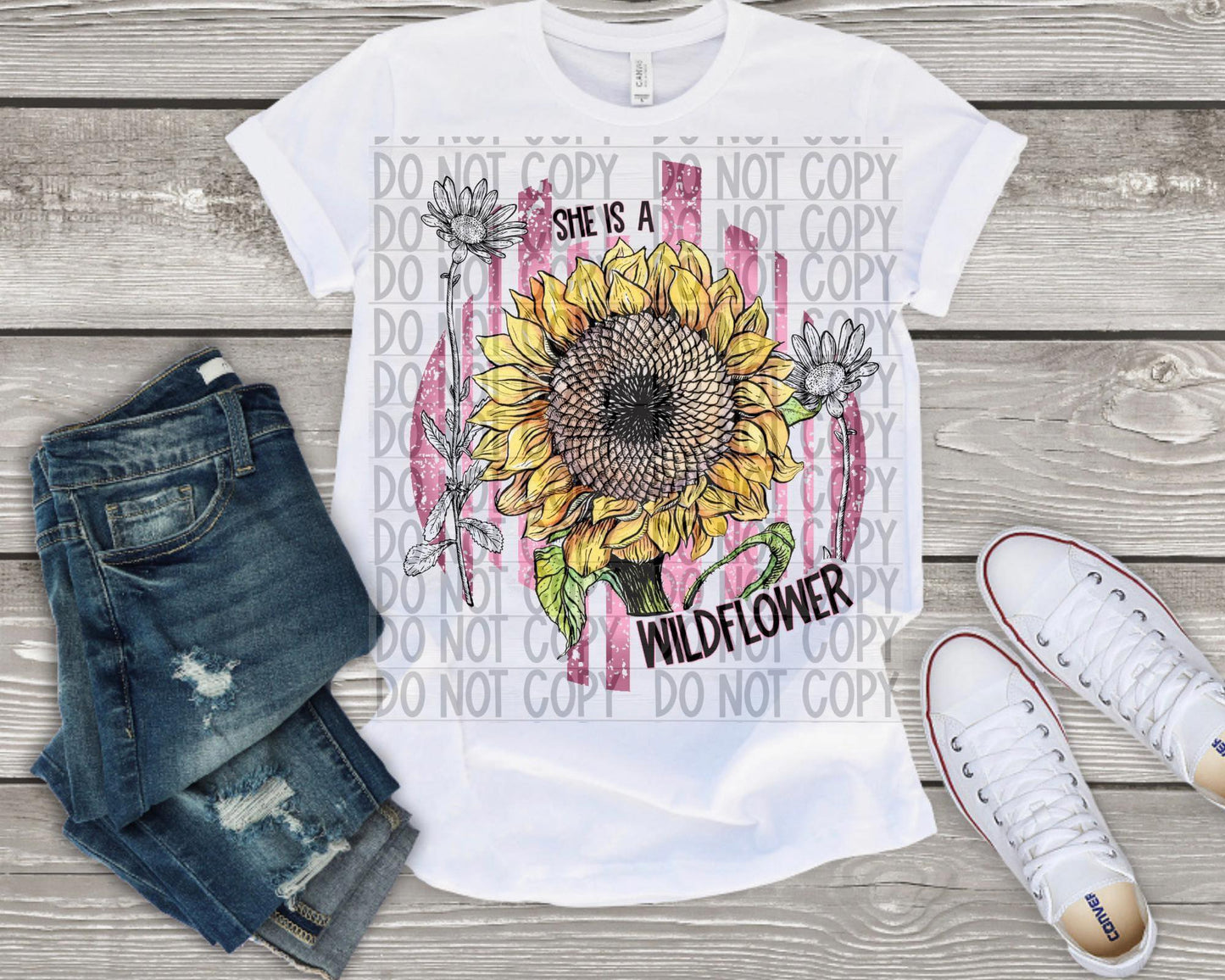 Wildflower DTF TRANSFER