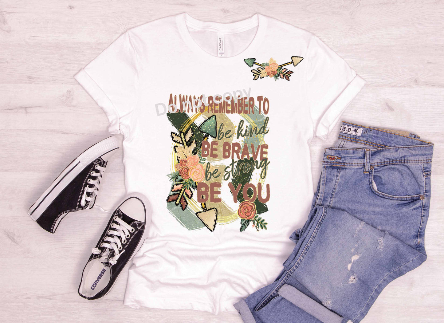 Fall Always remeber to be kind DTF Transfer