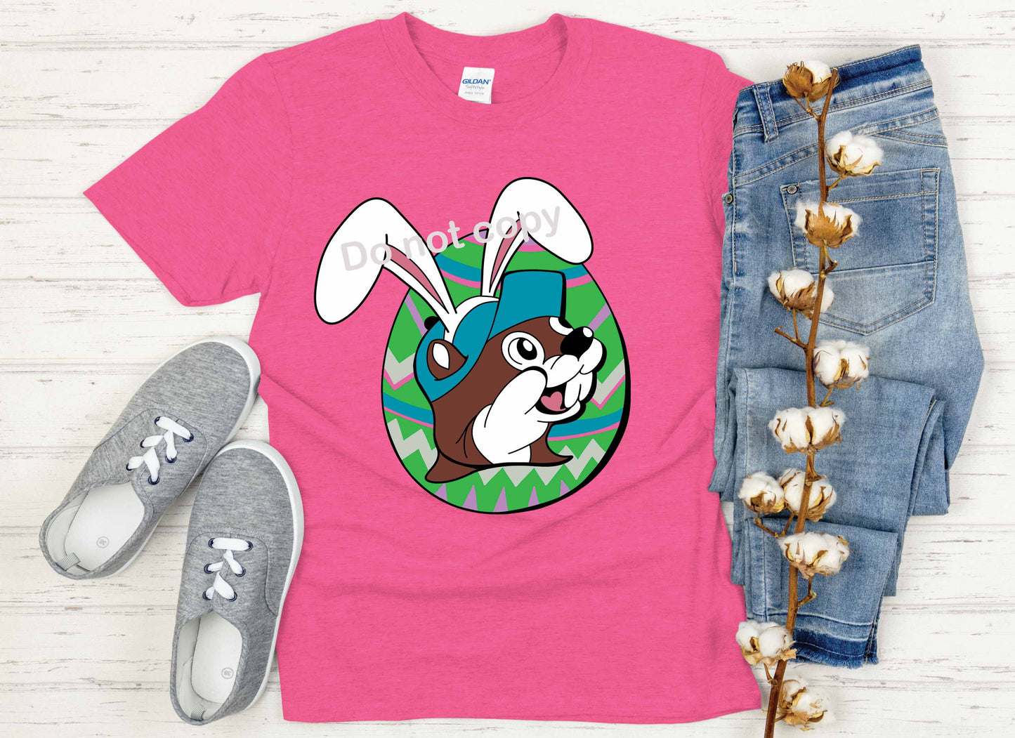 Easter Bunny Beaver DTF Transfer