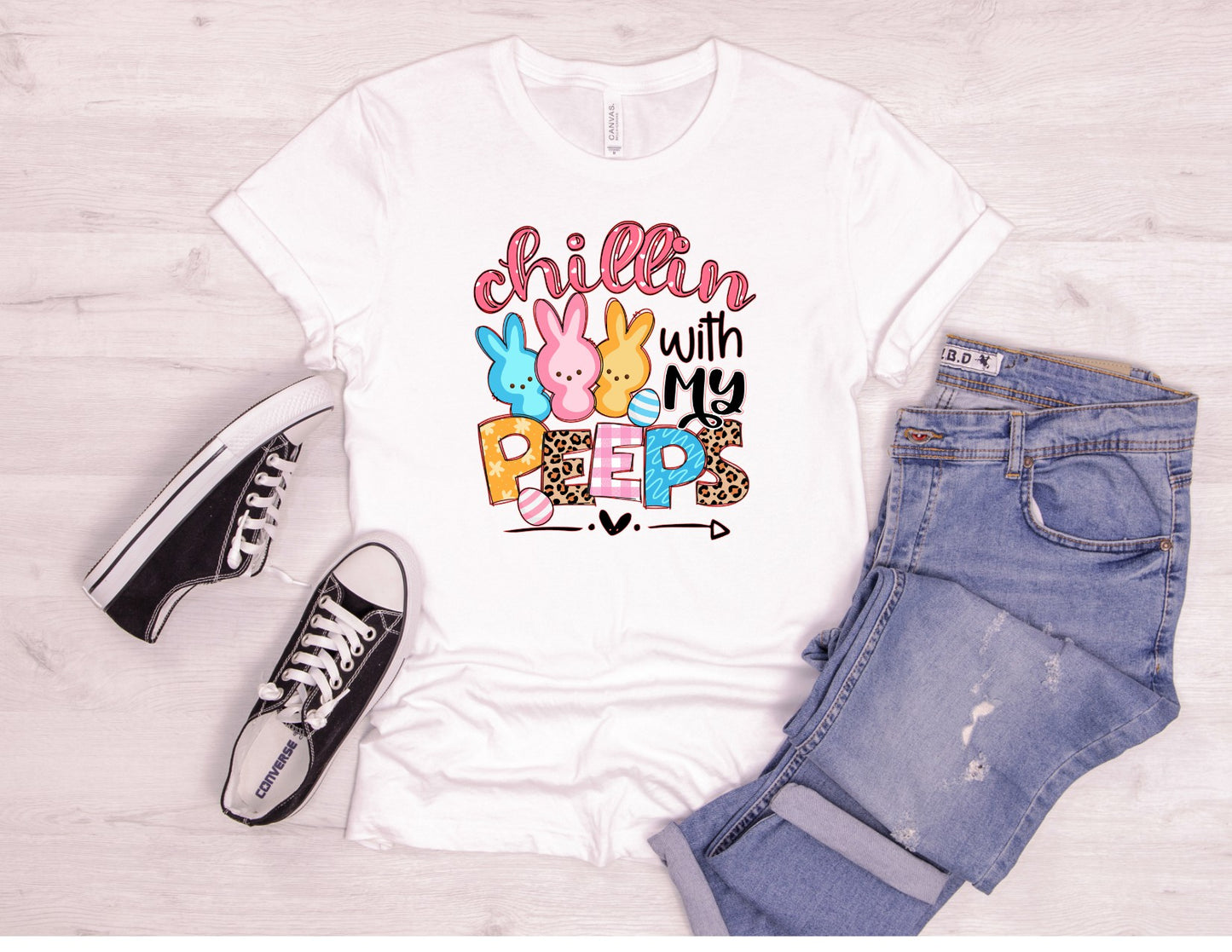 Easter Chillin with my peeps DTF TRANSFER