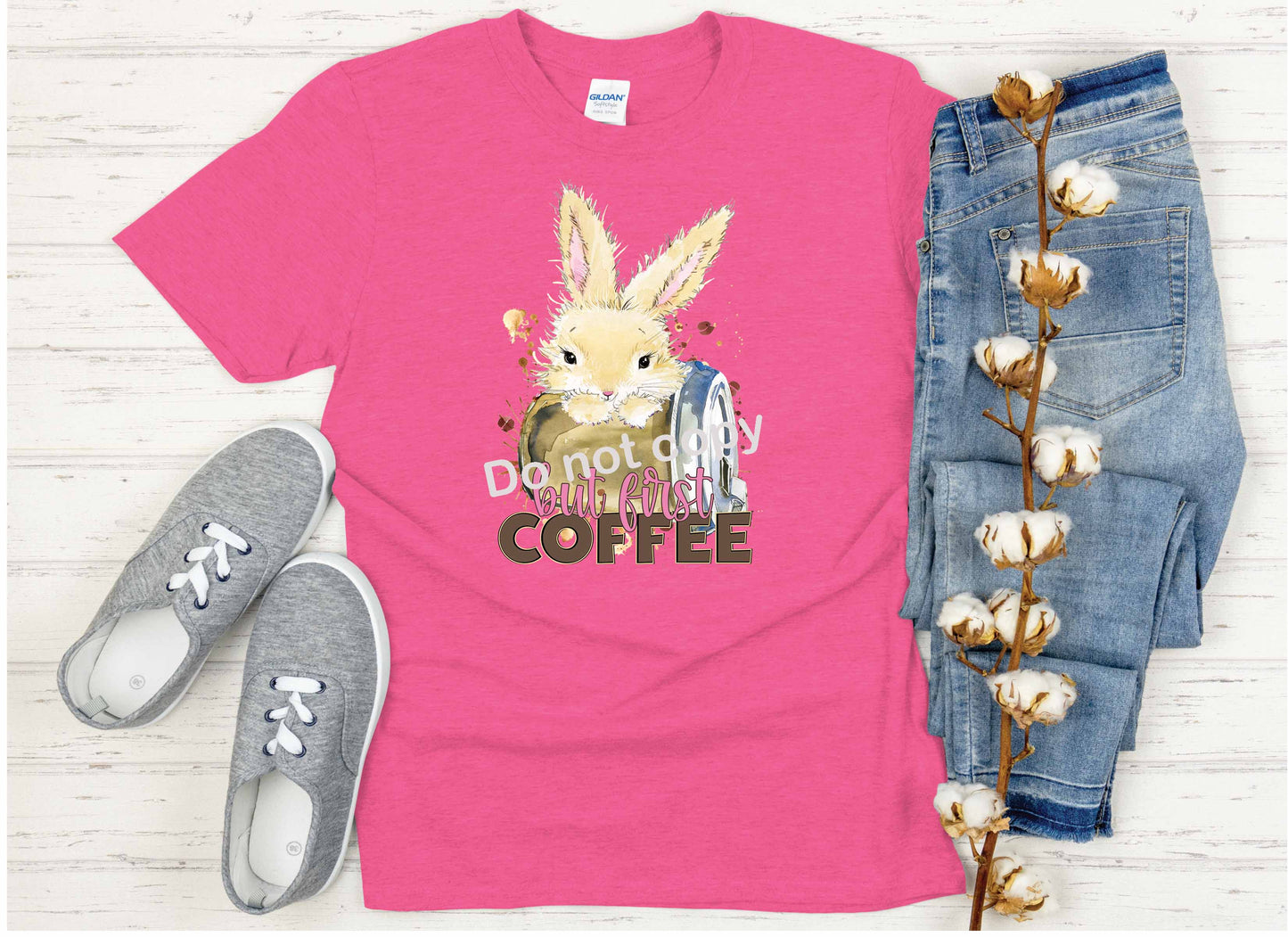 Easter But first Coffee DTF Transfer