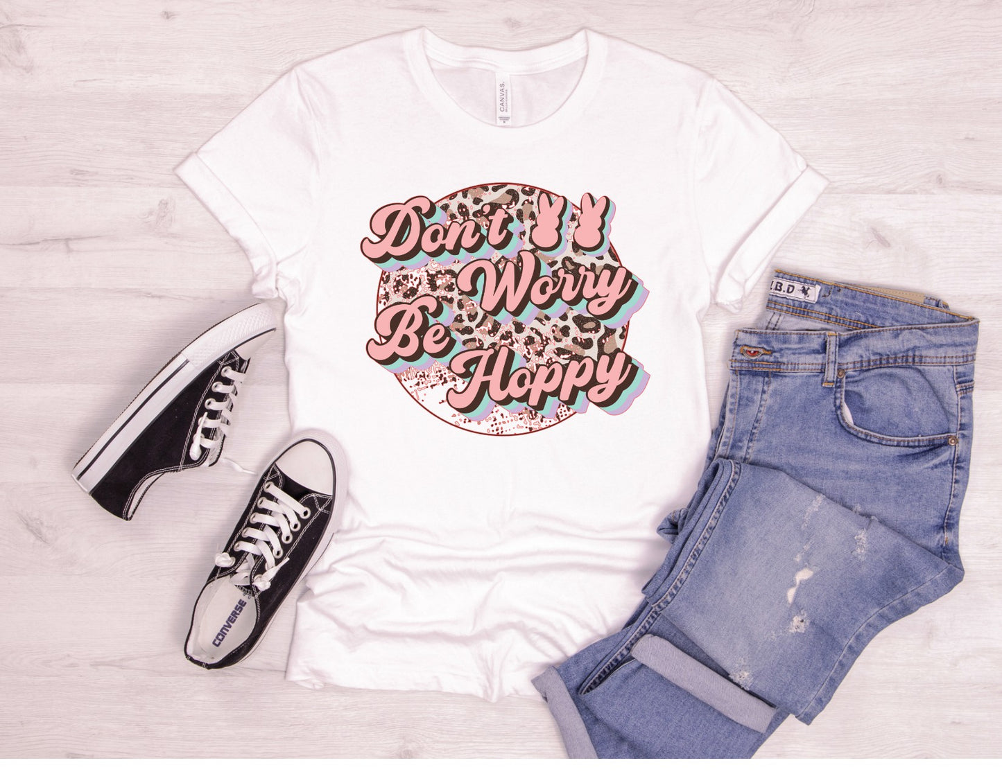 Dont worry Be hoppy DTF Transfer