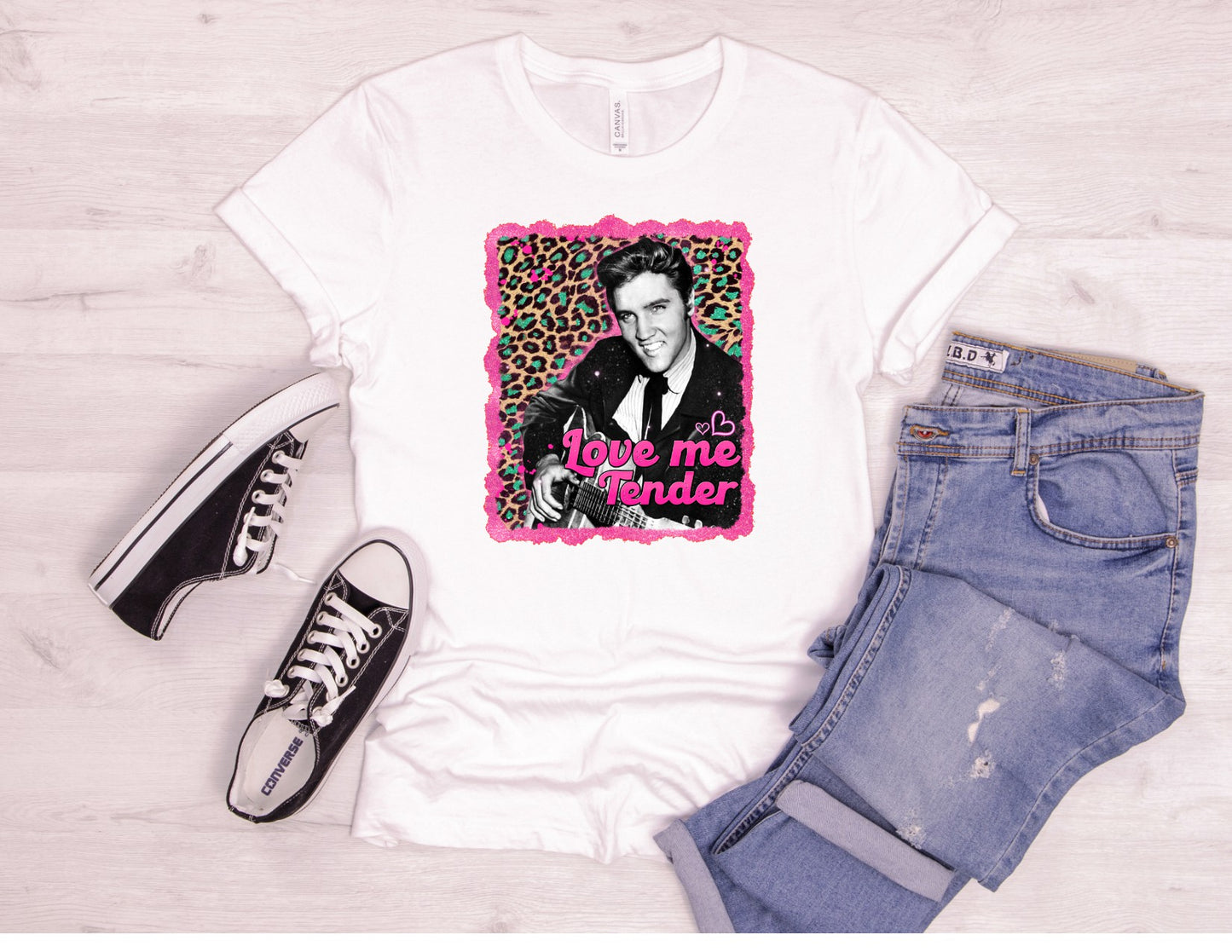 Elvis Love me Tender DTF Transfer