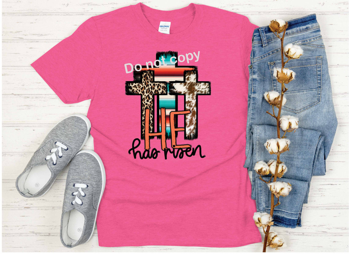 Easter He has Risen DTF Transfer