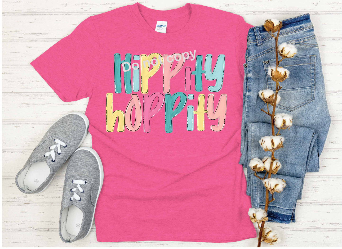 Easter Hippity Hoppity DTF Transfer