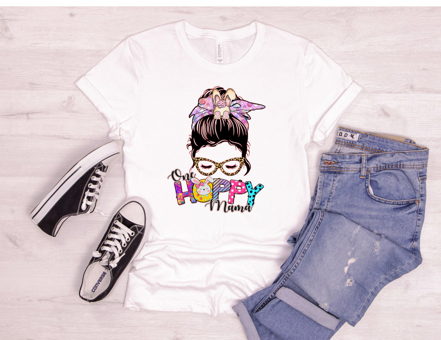 Easter Hoppy Mama DTF Transfer