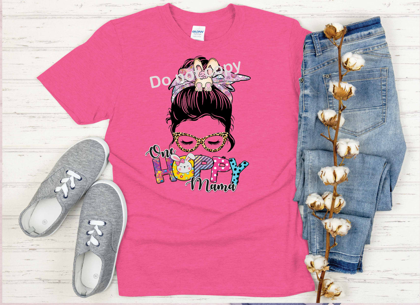 Easter One Hoppy MAMA DTF Transfer