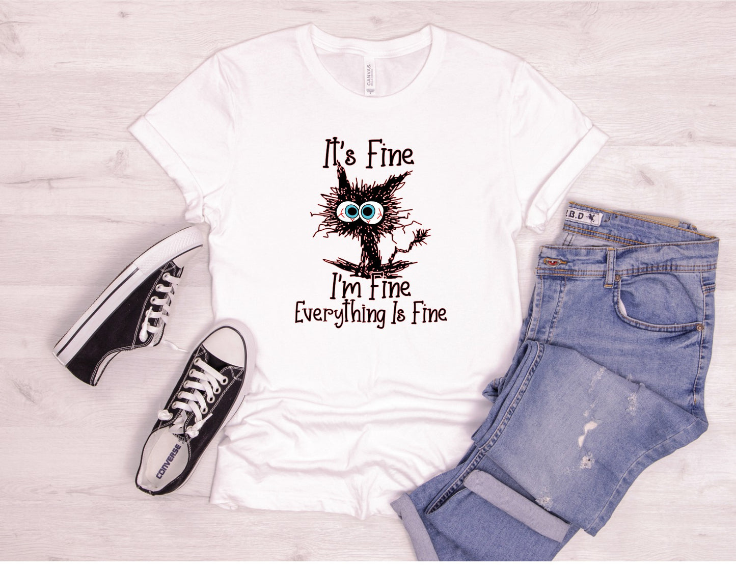 Its fine everythings fine DTF Transfer