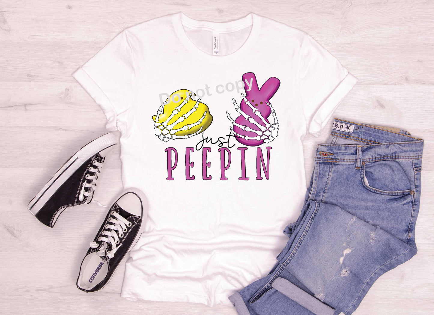 Easter Just peepin DTF Transfer