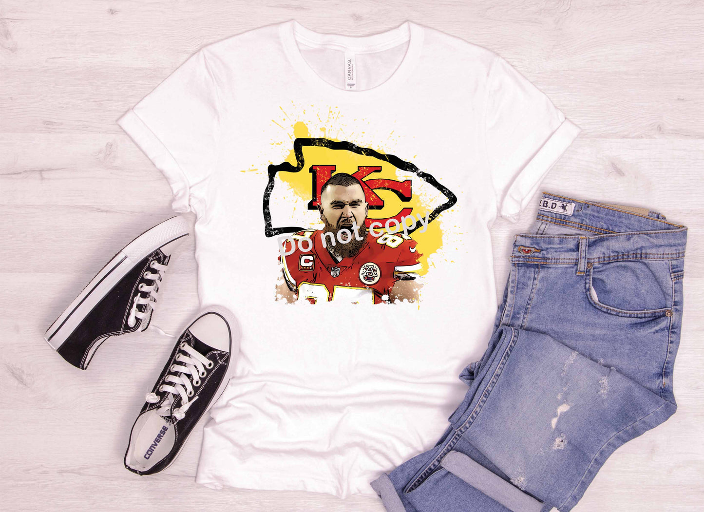 Kansas City Kelce with arrow DTF Transfer