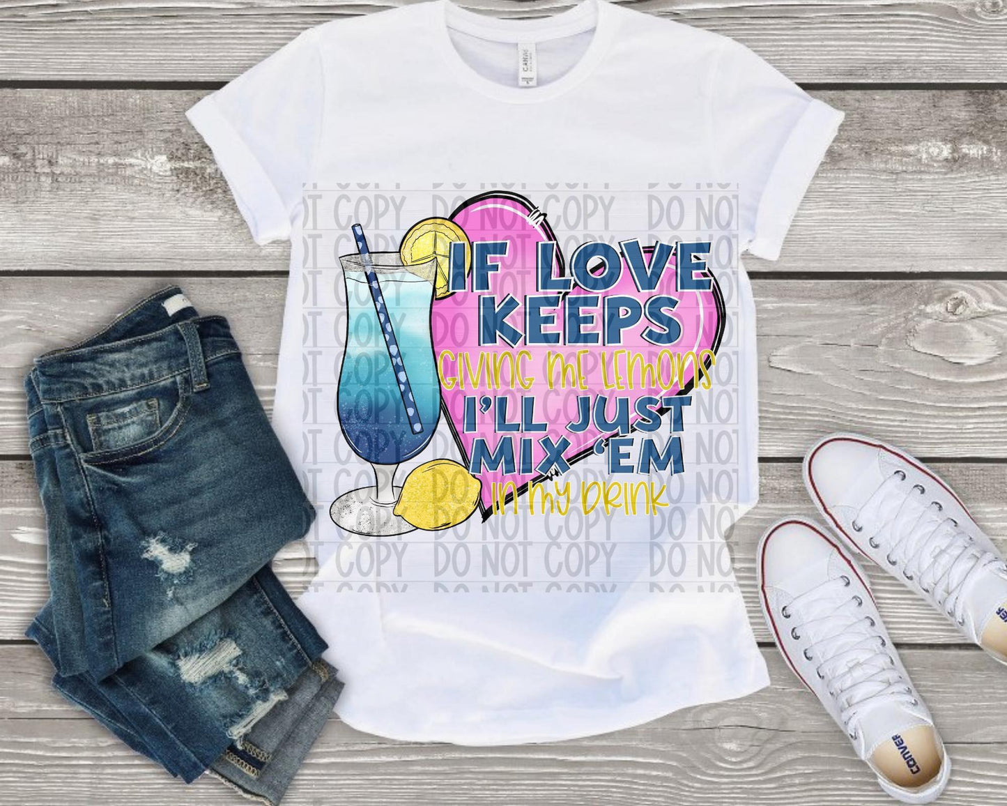 Love Lemons DTF TRANSFER